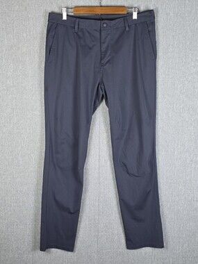 Rhone Mens Commuter Pants Folkstone Gray Sz 35(36×32)